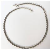 Silver 5mm Ialian S-Link Cleopatra Necklace Chain