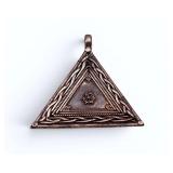 Sterling Silver Triangle Filigree Pendant