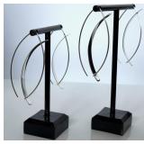 mRm "Eclipse" 925 Open Hoop Style Earrings