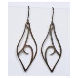 James Avery: Retired Alfresco Sterling Earrings