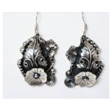 Collector 950 Silver Floral Repousse
