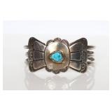 Sterling And Turquoise Cuff Bracelet - 30g