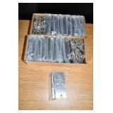 Set of 36 New 3.5" Square Hinges