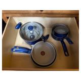 Blue Cookware Set