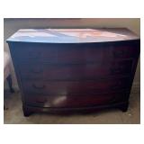 Dixie Mahogany 4-Drawer Dresser