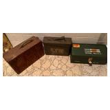 Three Storage Boxes
