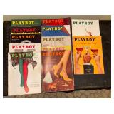 1958-1959 Playboy Magazines Lot