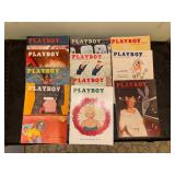 1956-1957 Playboy Magazine Lot