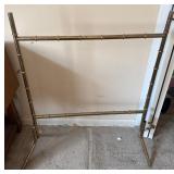 Brass-Tone Display Rack, 33 1/4"