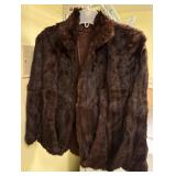 Brown Faux Fur Coat
