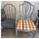 Painted Wooden Chairs