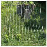 Wrought Iron Gate, 76x92 Inches