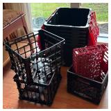 Crates & Storage Totes Lot