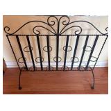 Wrought Iron Candlestick Holder