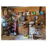 Workshop Tools and Supplies Lot