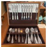 Flatware Set with Wooden Case