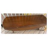 Wooden Oval Drop-Leaf Table