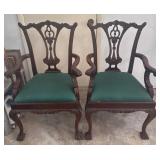 Mahogany Armchairs