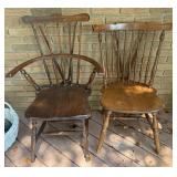 Wooden Spindle Chairs