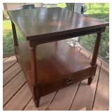 Henredon Wooden Side Table