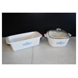 Corningware Blue Cornflower Loaf & Casserole