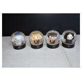 Set of 4 Harry Potter Mini Snow Globes