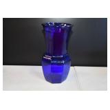 Vtg Cobalt Blue Flower Vase