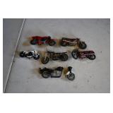 Lot of Vtg Diecast Motorcycles