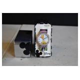 NIB Disney Tinkerbell Hanging Charms Wristwatch