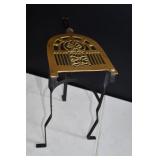 Vtg Fireplace Kettle Stand or Footman