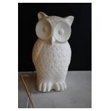Ceramic Owl Lamp