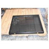 Wood and Glass Top Display Case