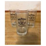 3 Jack Daniels Glassesï¿½2.75ï¿½5