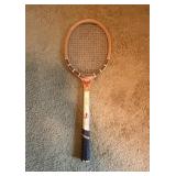 Vtg Spalding Wood Tennis Racket