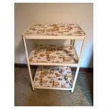 Vtg Folding Metal Cartï¿½20x15x29