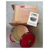 Lodge 6 Qt Red Dutch Ovenï¿½NIB