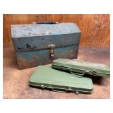Vtg Metal Toolboxesï¿½17x9x10