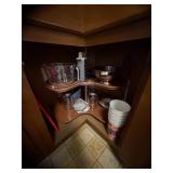 Corner Cabinet Lot