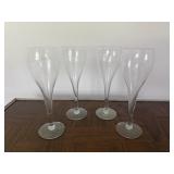 4 Blackburn Etched Glassesï¿½7.75ï¿½