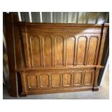 Henredon King Size Wood Bed Frame