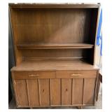Holman Mid-Century Modern Two-Piece Hutch