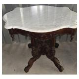19th-Century Victorian Rococo Revival Table