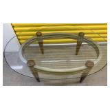 Mid-Century Modern Glass Coffee Table