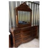A.R.T. Furniture Dresser w/ Ornate Mirror