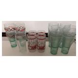 Coca-Cola and Coke Drinking Glass Set