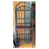 Metal and Wood Bakerï¿½s Rack