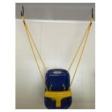 Plastic Toddler Swing Seat w/ Straps