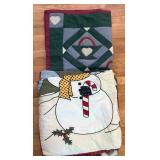 Quilted Christmas Blankets