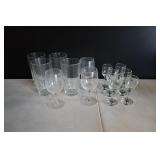 Clear Glass Drinking Glasses