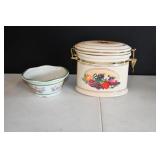 Knott's Berry Farm Canister & Small Bowl